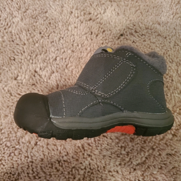Keen Kootenay WP Infant Round Toe Synthetic Gray